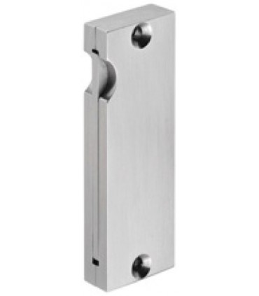 Poignée tirette pour porte coulissante en bois