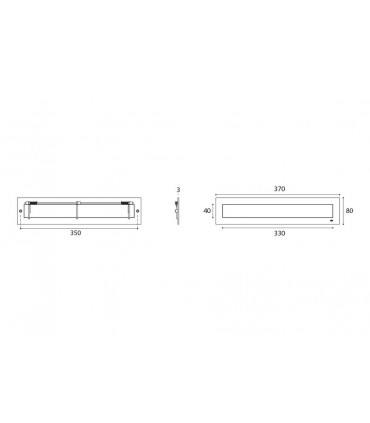 Entrée de boite à lettre ouverture intérieure