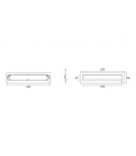 Entrée de boite à lettre ouverture extérieure