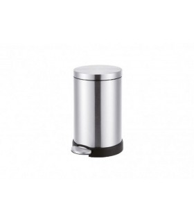 Poubelle inox couvercle plat Poubelle inox couvercle plat
