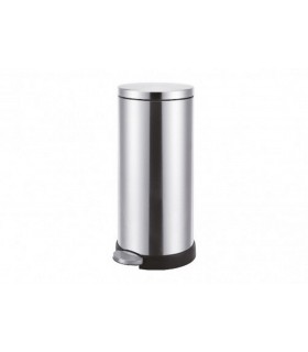 Poubelle inox couvercle plat Poubelle inox couvercle plat