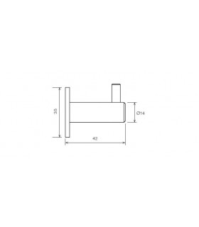Patère Cube Patère Cube