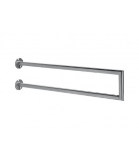 Porte serviette double vertical série Angulo Porte serviette double vertical série Angulo