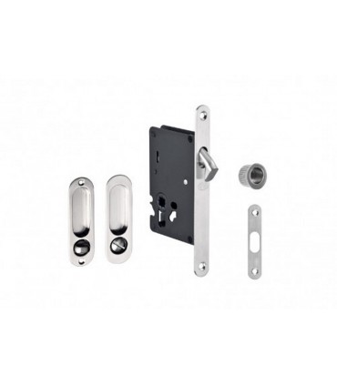 Serrure pour porte coulissante bois