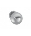 Bouton inox sur rosace