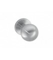 Bouton inox sur rosace