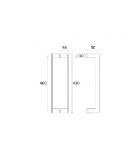 Poignée de tirage série 152
