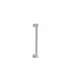 Poignée inox droite tube Ø 19 mm sur plots ronds Ø 30 mm