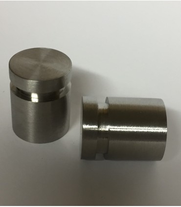 Poignée bouton avec rainure