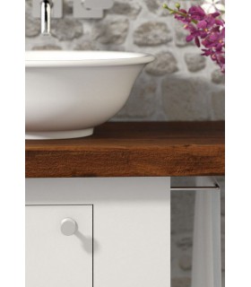 Poignée bouton de meuble forme diabolo série 140 Poignée bouton de meuble forme diabolo série 140