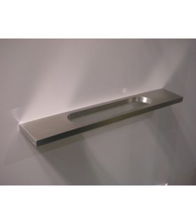 Poignée anneau plate