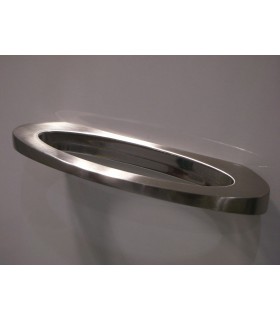 Poignée anneau plate courbe