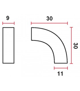 Poignée bouton de meuble série saxo 200