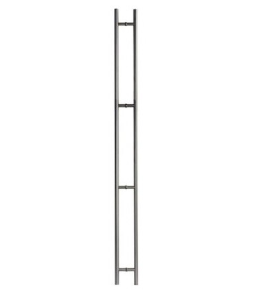 Paire de Poignée baton maréchal inox Ø 25 et 32 mm
