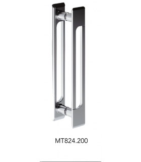 Poignées série MT824 pour porte de douche en verre Poignées série MT824 pour porte de douche en verre