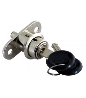 Serrure poussoir pour porte coulissante de vitrine en verre Serrure poussoir pour porte coulissante de vitrine en verre