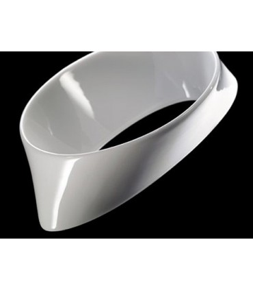 Poignée de meuble en porcelaine Oblong MN2210 par Rodolfo DORDONI