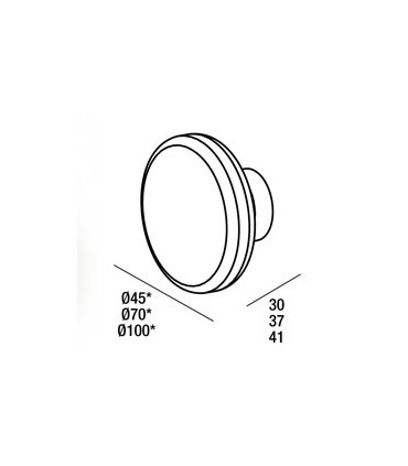 Poignée bouton de meuble en liège naturel par Jasper MORRISON