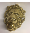 Bouton de sonnette déco tête de lion