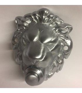 Bouton de sonnette déco tête de lion