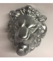 Bouton de sonnette déco tête de lion