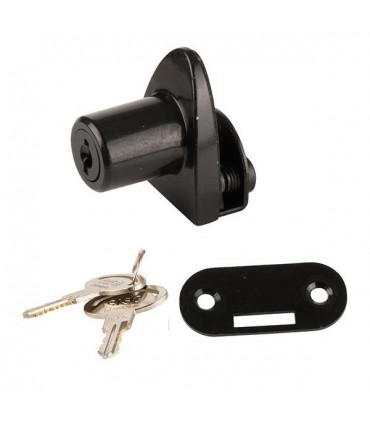 Serrure série Badge pour porte simple de vitrine en verre