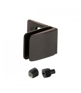 Charnière ouverte série Square pour porte de vitrine en verre Charnière ouverte série Square pour porte de vitrine en verre