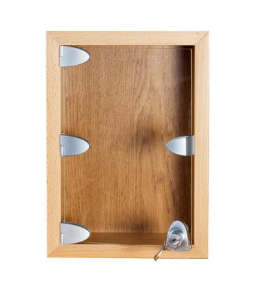 Poignée simple forme arrondie pour porte de vitrine en verre