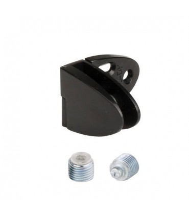 Charnière ouverte série Badge chrome brillant