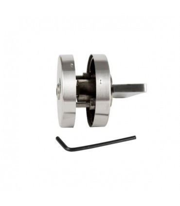 Bouton de condamnation pour panneau d'épaisseur 10 à 18 mm