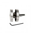Bouton de condamnation pour panneau d'épaisseur 10 à 18 mm Bouton de condamnation pour panneau d'épaisseur 10 à 18 mm