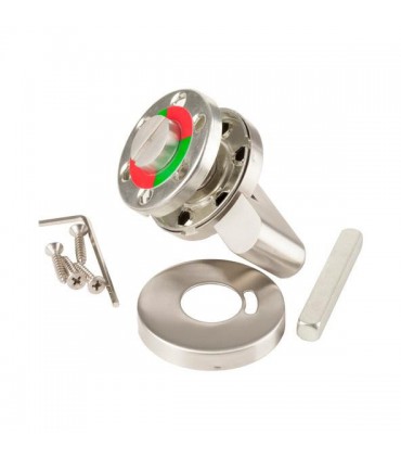 Bouton de condamnation pour panneau d'épaisseur 10 à 18 mm