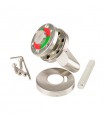 Bouton de condamnation pour panneau d'épaisseur 10 à 18 mm Bouton de condamnation pour panneau d'épaisseur 10 à 18 mm