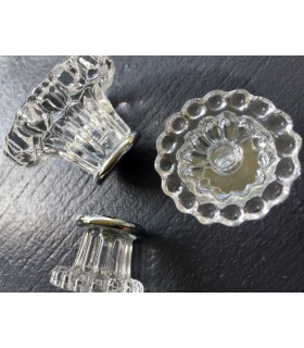 Poignée bouton décoratif en verre Poignée bouton décoratif en verre