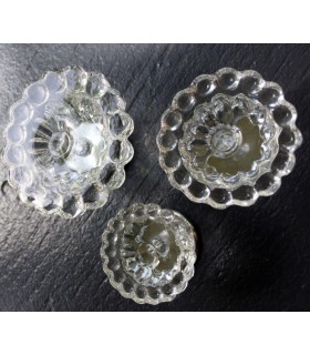 Poignée bouton décoratif en verre Poignée bouton décoratif en verre