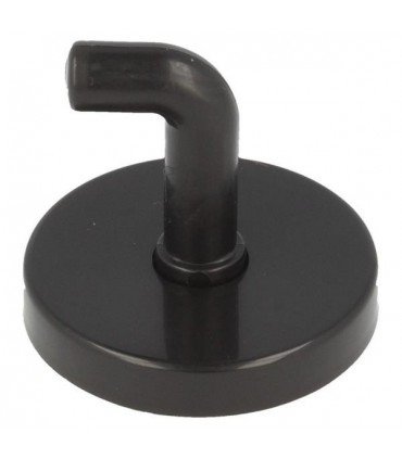 Crochet patère en nylon sur rosace