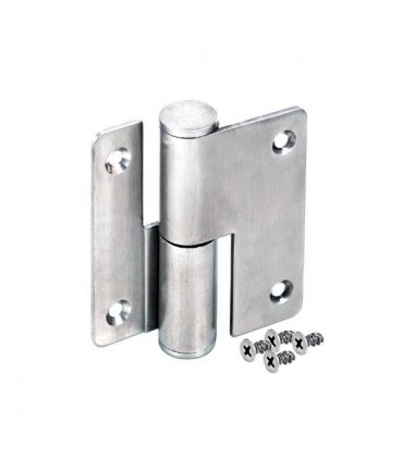 Paumelle inox à fermeture libre