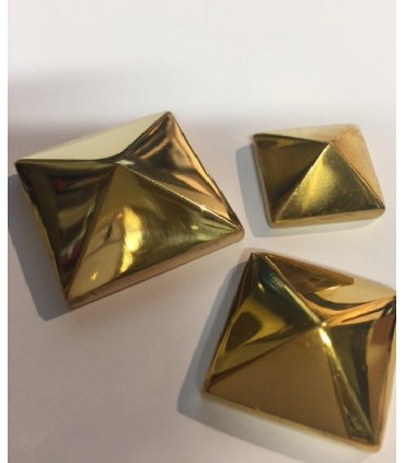 Clous décoratifs en laiton tête pyramidale
