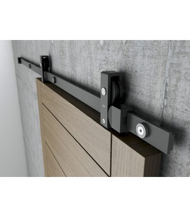 Kit Charriot System pour porte coulissante en bois