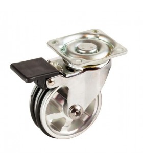 Roulette design aluminium anodisé brillant Roulette design aluminium anodisé brillant