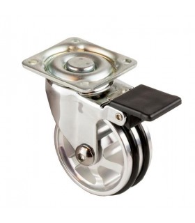 Roulette design aluminium anodisé brillant Roulette design aluminium anodisé brillant