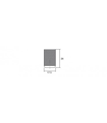Poignée bouton série Graf
