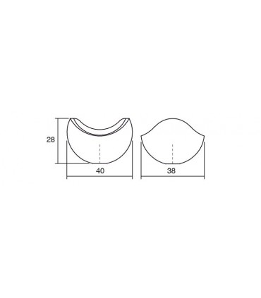 Poignée bouton série Fruit