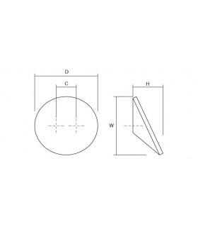 Bouton de meuble TOPO 0336 par Viefe Bouton de meuble TOPO 0336 par Viefe