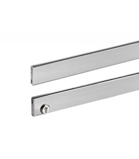 Plinthe haute et basse pour porte sécurit en verre Plinthe haute et basse pour porte sécurit en verre