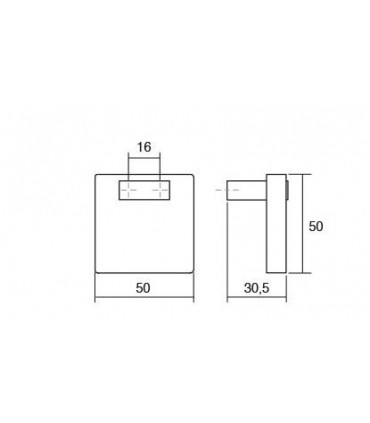 Bouton acrylique série DOMO 0294 par VIEFE