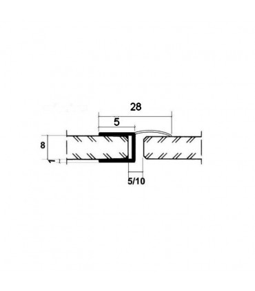 Joint d'étanchéité pour verre