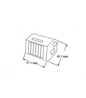 Serre-câble automatique pour câble de 4 à 5 mm