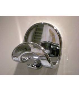 Patère Bruco ABS chromé brillant