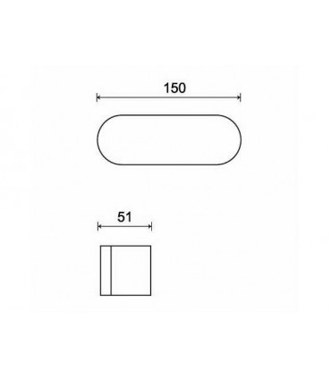 Poignée de porte SLIM - Frascio
